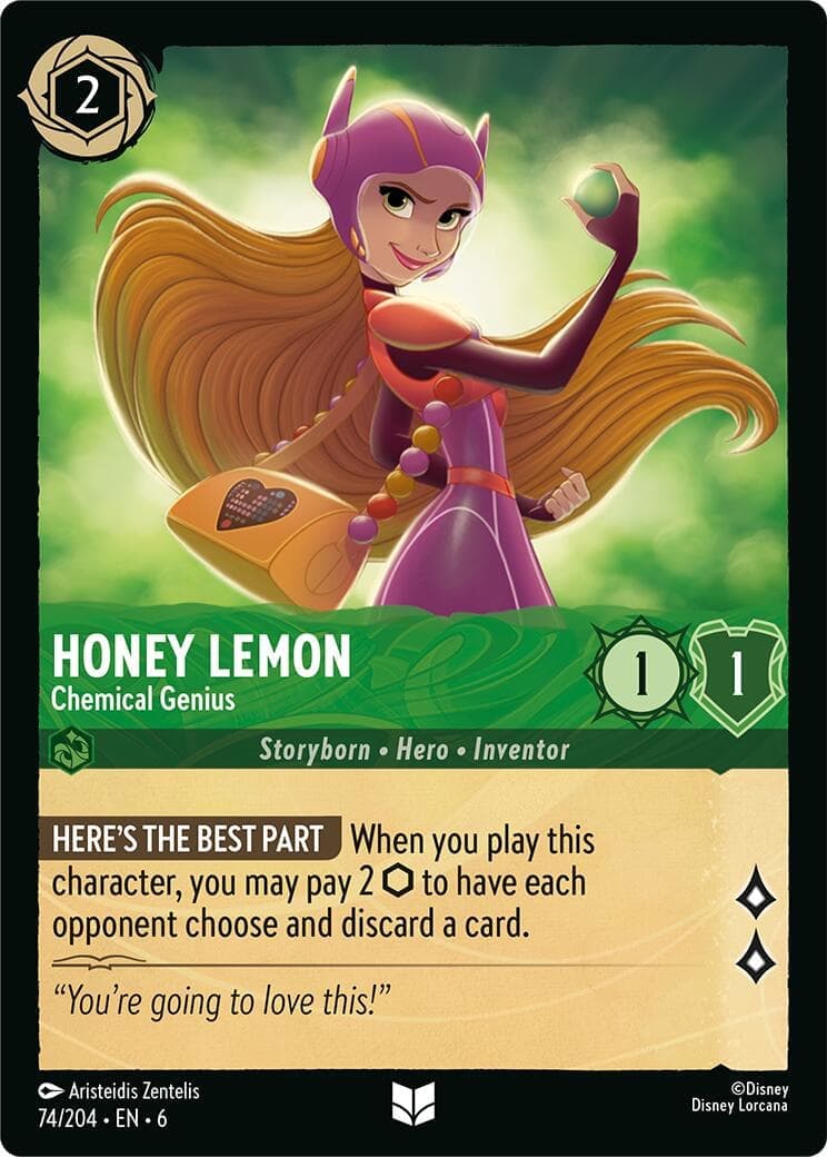 Honey Lemon - Chemical Genius (74/204) [Azurite Sea] Cold Foil
