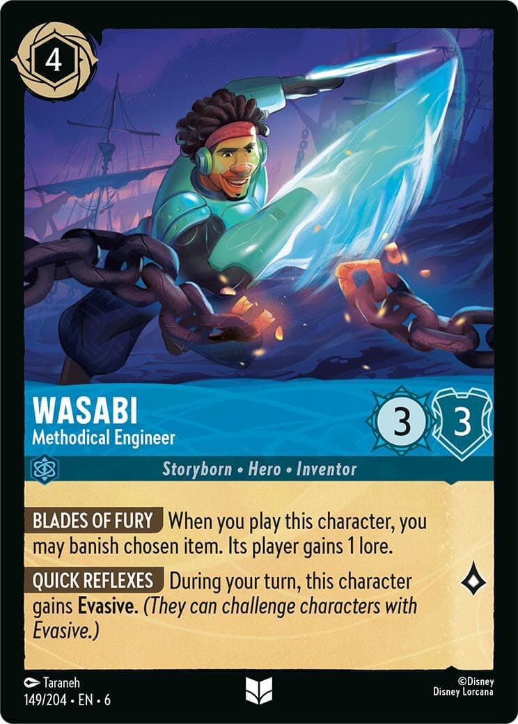 Wasabi - Methodical Engineer (149/204) [Azurite Sea] Cold Foil