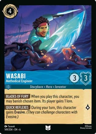 Wasabi - Methodical Engineer (149/204) [Azurite Sea] Cold Foil