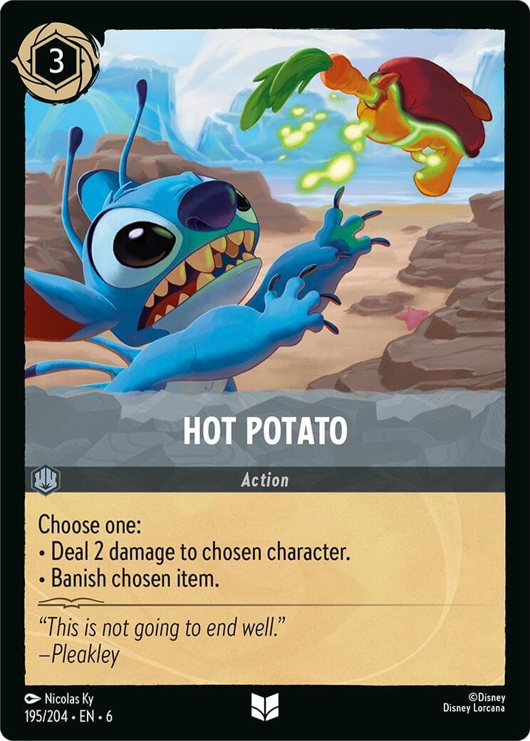 Hot Potato (195/204) [Azurite Sea] Cold Foil