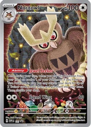 Noctowl 141- SV Scarlet & Violet Promo Cards Holofoil