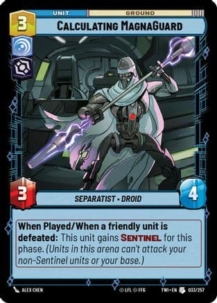 Calculating MagnaGuard |  (033/257)  [Twilight of the Republic]