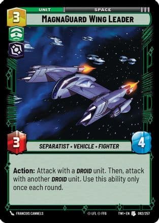 MagnaGuard Wing Leader | Foil (082/257)  [Twilight of the Republic]