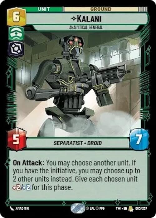 Kalani - Analytical General |  (085/257)  [Twilight of the Republic]