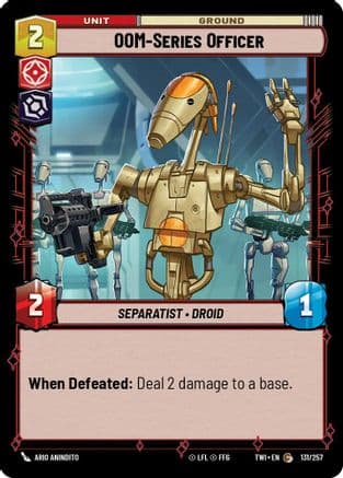 OOM-Series Officer |  (131/257)  [Twilight of the Republic]