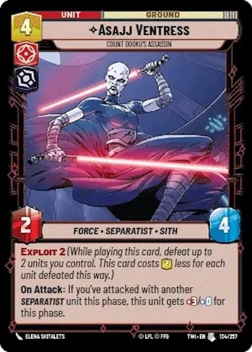 Asajj Ventress - Count Dooku's Assassin |  (134/257)  [Twilight of the Republic]