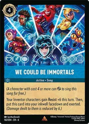 We Could Be Immortals (162/204) [Azurite Sea] Cold Foil