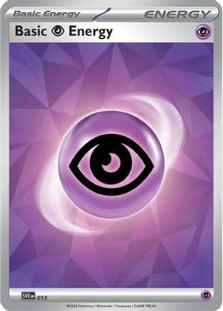 Basic Psychic Energy 013- SVE Scarlet & Violet Energies Holofoil
