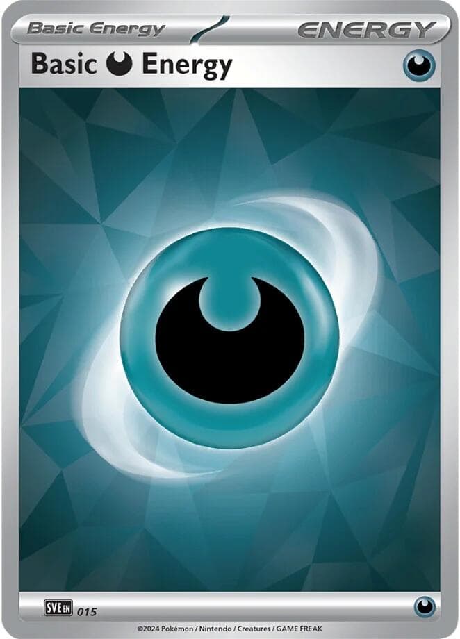 Basic Darkness Energy 015  SVE Scarlet & Violet Energies - Common