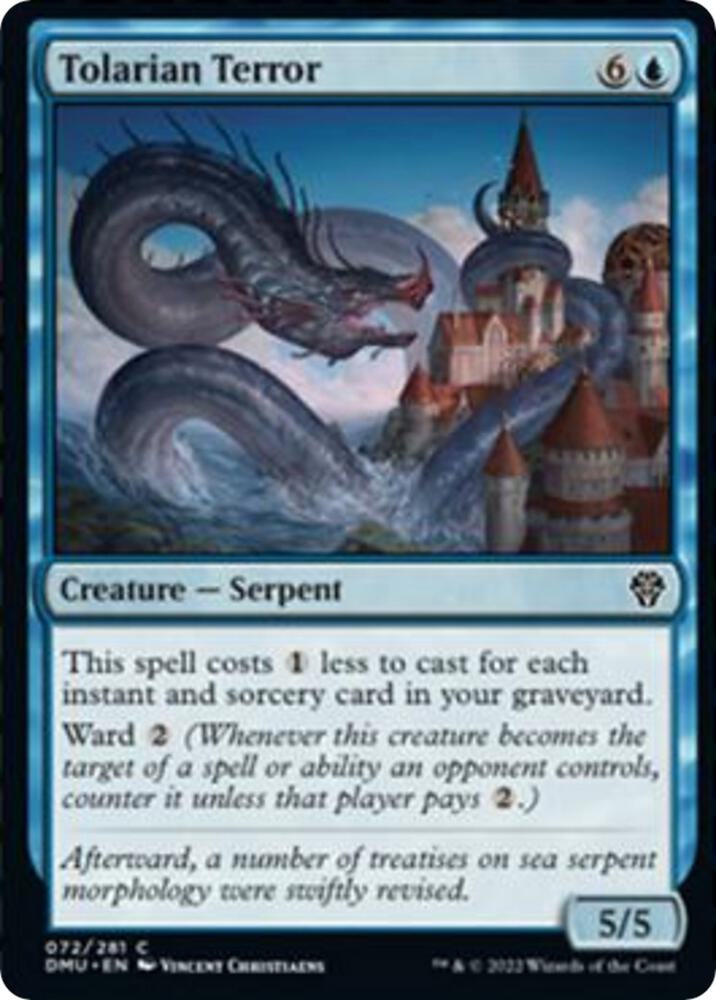 Tolarian Terror 72 (Dominaria United) 