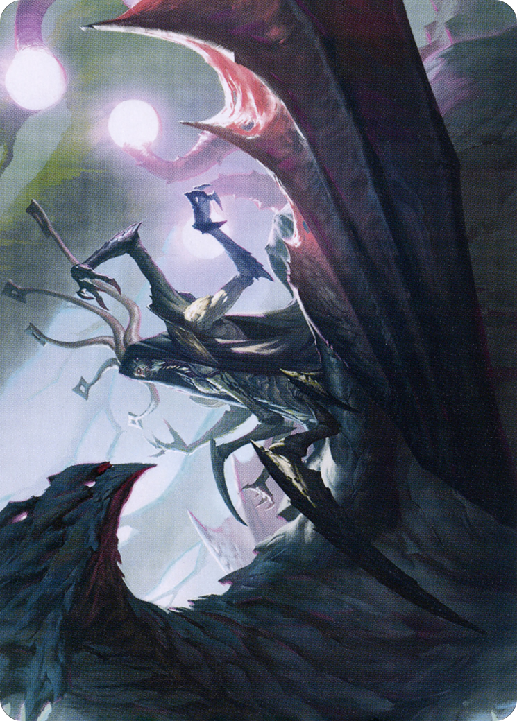 Specter of the Fens // Specter of the Fens (ASTX-011) - Strixhaven Art Series (Borderless) Foil