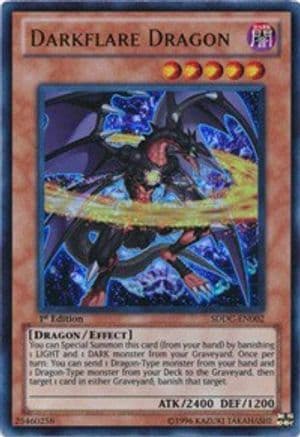 Darkflare Dragon [SDDC-EN002] Ultra Rare