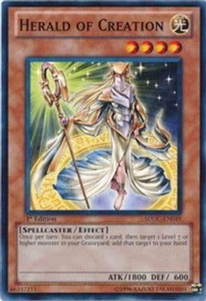 Herald of Creation (SDDC-EN019) - Structure Deck: Dragons Collide Unlimited