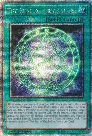 The Seal of Orichalcos [MP24-EN015] Quarter Century Secret Rare