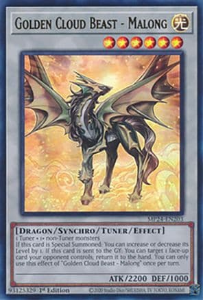 Golden Cloud Beast - Malong [MP24-EN203] Ultra Rare