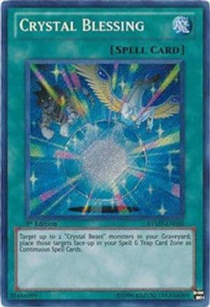 Crystal Blessing [RYMP-EN050] Secret Rare