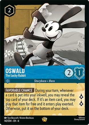 Oswald - The Lucky Rabbit (142/204) [Azurite Sea] Cold Foil