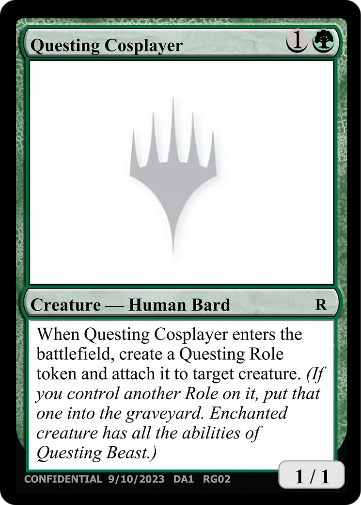 Questing Cosplayer (DA1-RG02D) - Unknown Event