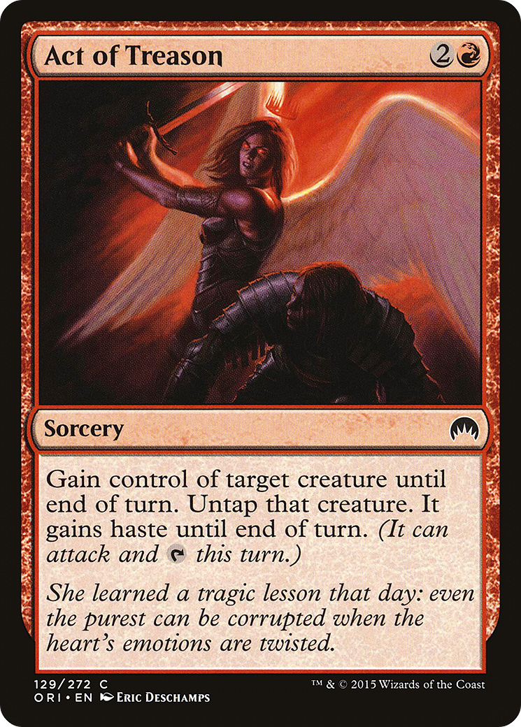 Act of Treason [Magic Origins] Foil