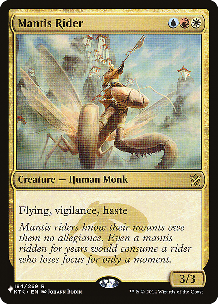 Mantis Rider |  (KTK-184) [The List]