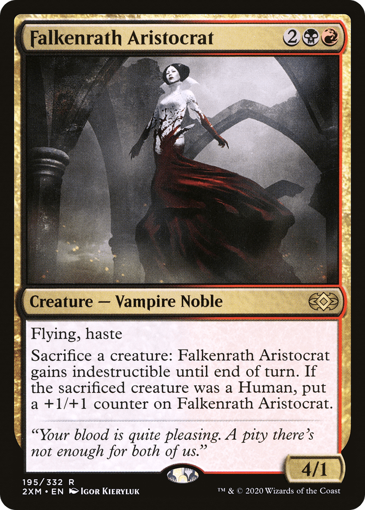 Falkenrath Aristocrat [Double Masters] Foil