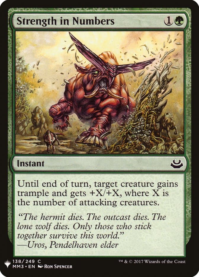 Strength in Numbers |  (MM3-138) [The List]