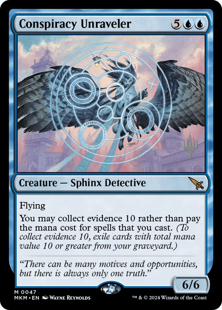 Conspiracy Unraveler (Promo Pack) [Murders at Karlov Manor Promos]