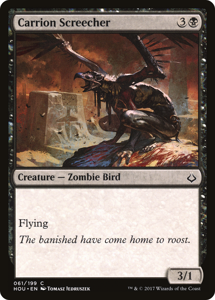 Carrion Screecher [Hour of Devastation] Foil