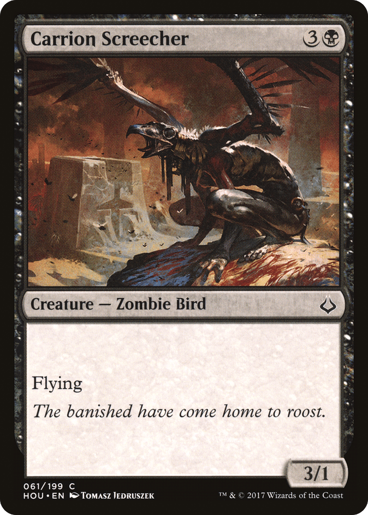 Carrion Screecher [Hour of Devastation] Foil