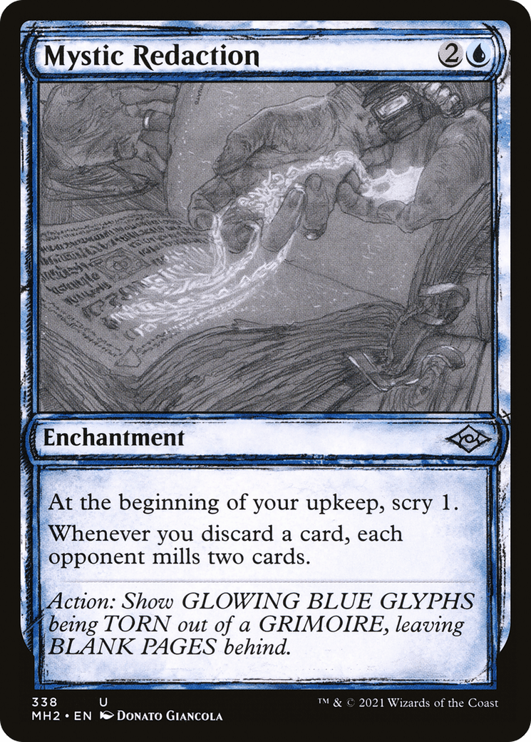 Mystic Redaction (MH2-338) - Modern Horizons 2: (Showcase)