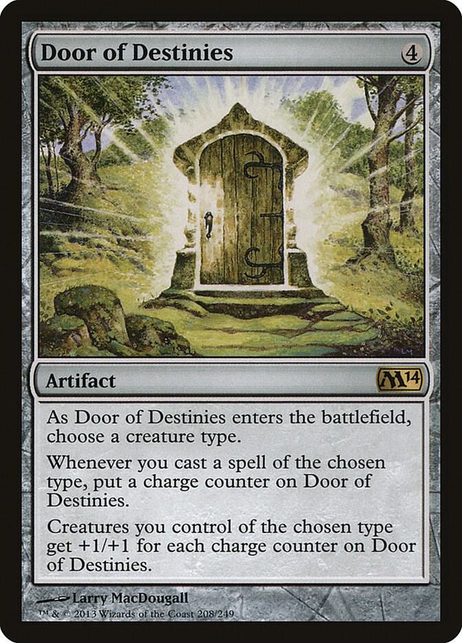 Door of Destinies 208 (Magic 2014 (M14))  - Foil