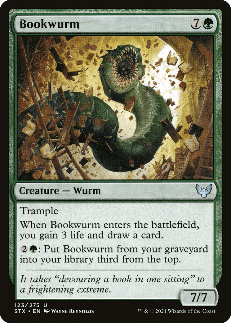 Bookwurm [Strixhaven: School of Mages] Foil