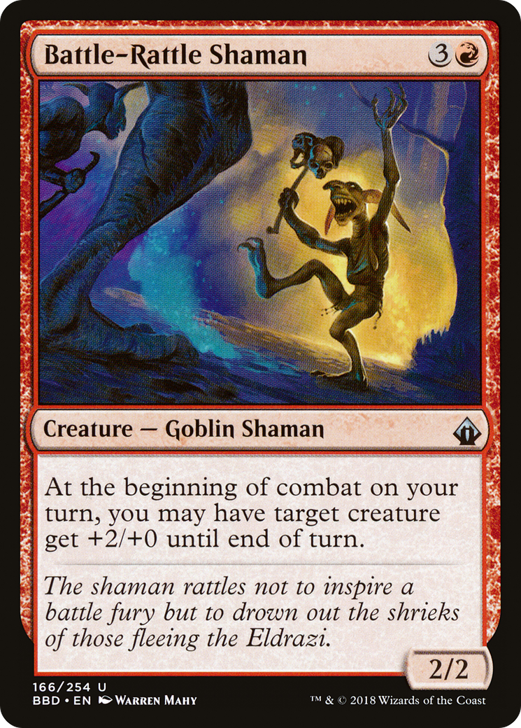 Battle-Rattle Shaman [Battlebond] Foil