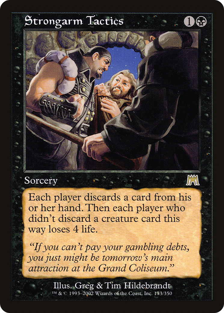 Strongarm Tactics [Onslaught] Foil