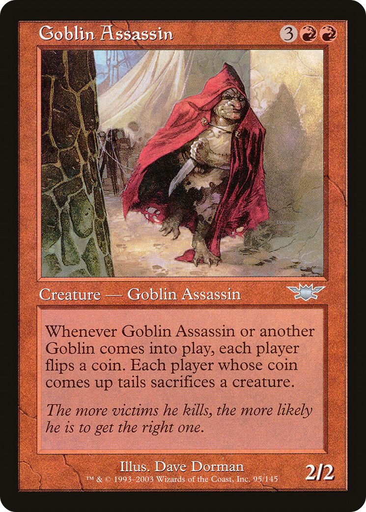 Goblin Assassin [Legions] Foil