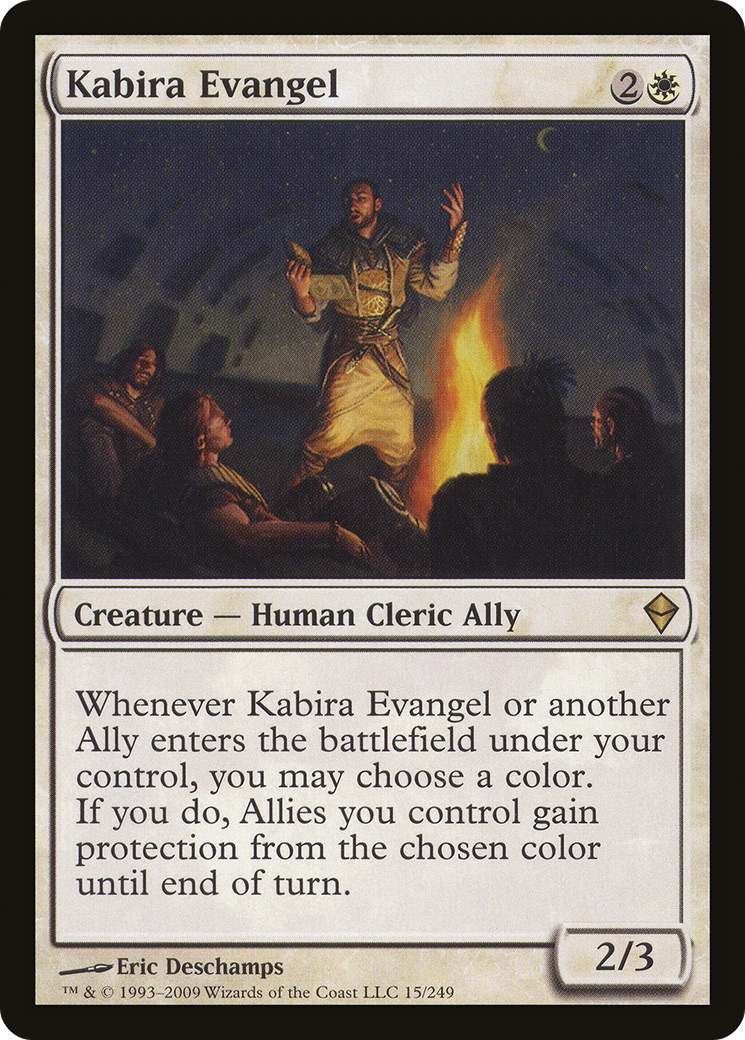 Kabira Evangel [Zendikar] Foil