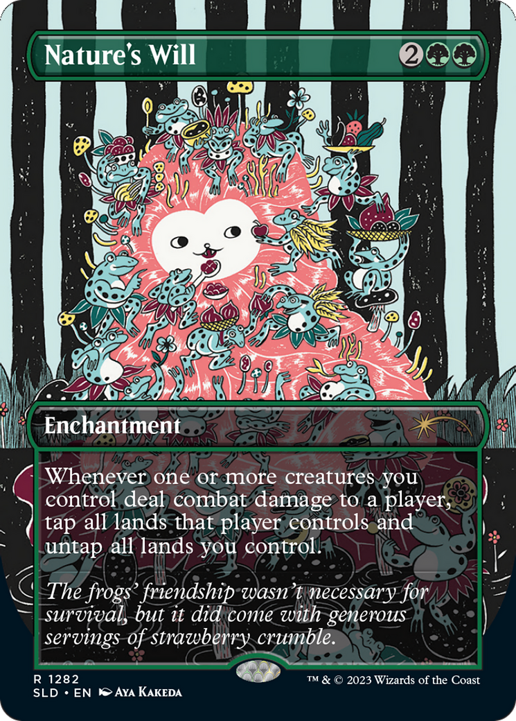 Nature's Will (Borderless) [Secret Lair Drop Series] Foil