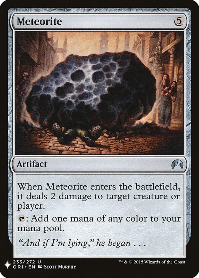 Meteorite ORI-233/5075 (The List Reprints) 