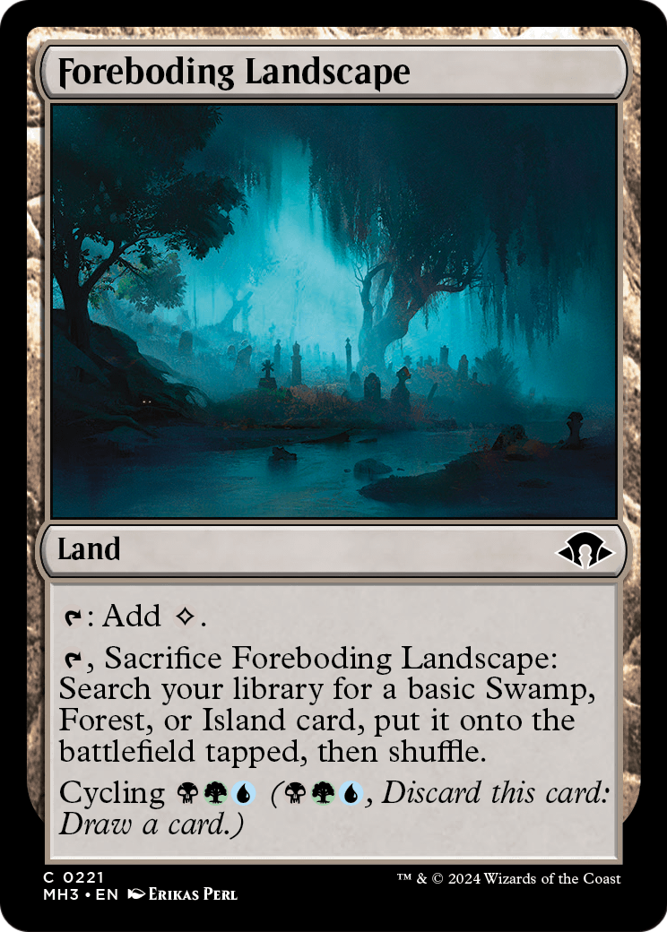 Foreboding Landscape [Modern Horizons 3] Foil