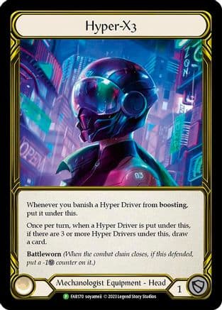 Hyper-X3 - FAB170 (FAB170) - Flesh and Blood: Promo Cards