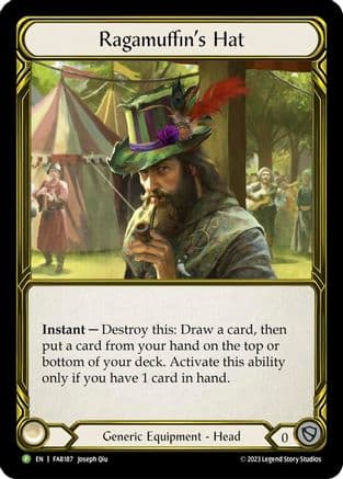 Ragamuffin's Hat - FAB187 (FAB187) - Flesh and Blood: Promo Cards