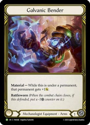Galvanic Bender - FAB188 (FAB188) - Flesh and Blood: Promo Cards