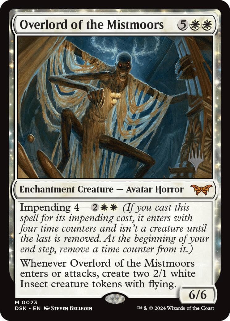 Overlord of the Mistmoors [Duskmourn: House of Horror Promos] Foil