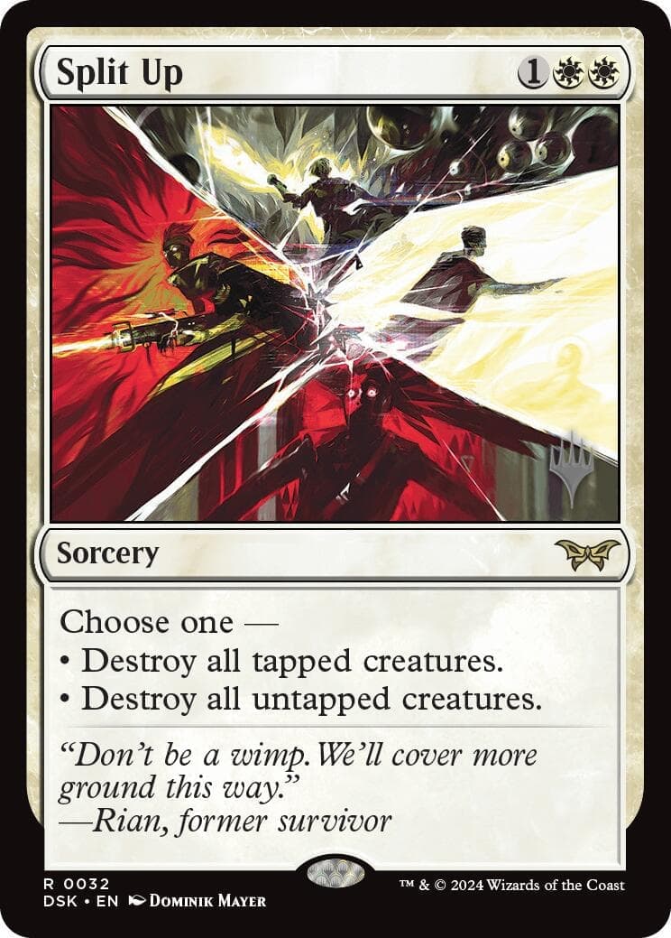 Split Up [Duskmourn: House of Horror Promos] Foil