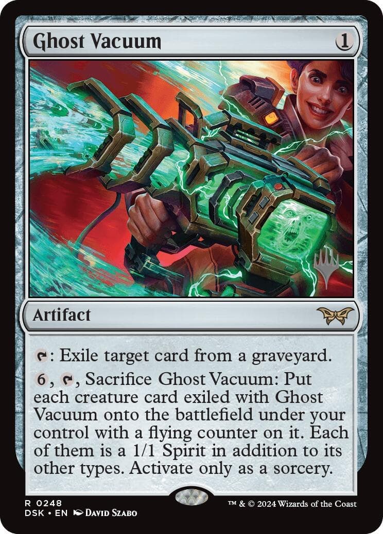 Ghost Vacuum [Duskmourn: House of Horror Promos] Foil