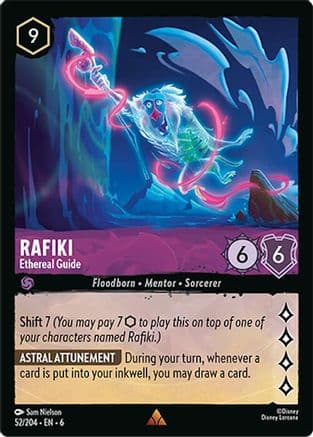 Rafiki - Ethereal Guide (52/204) [Azurite Sea] Cold Foil