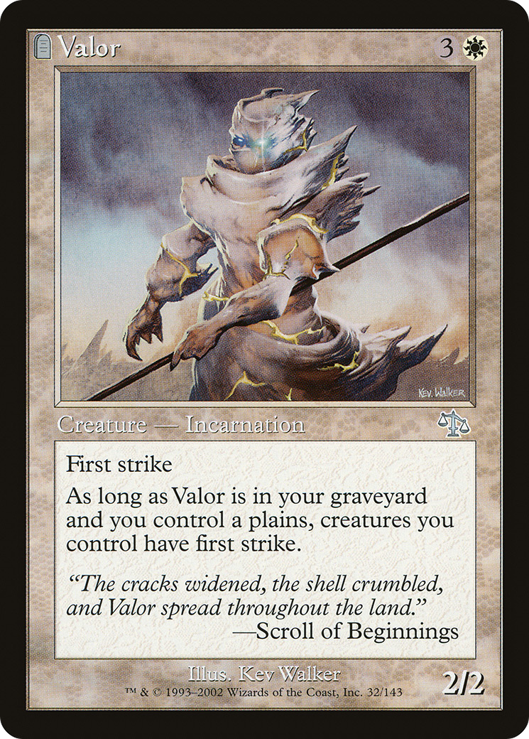 Valor [Judgment] Foil
