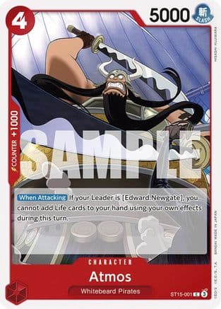 Atmos (ST15-001) - Starter Deck 15: RED Edward.Newgate