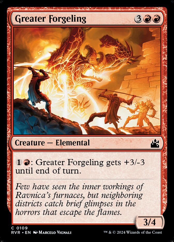 Greater Forgeling 109/291 (Ravnica Remastered)  - Foil