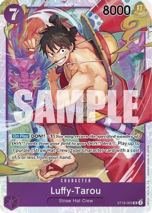 Luffy-Tarou (ST18-005) - Starter Deck 18: PURPLE Monkey.D.Luffy Foil